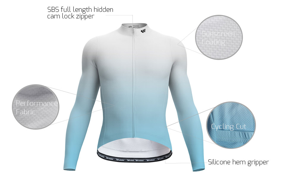 wulibike-men-cycling-jersey-long-sleeve-Gradient-Alaskan-Blue-M10095 Description1