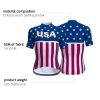 wulibike usa flag cycling jersey men's M10021-deta