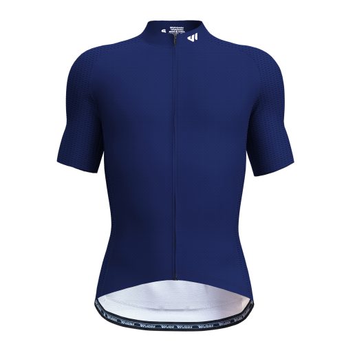 wulibike cyclist jersey Sodalite Blue M1006-front