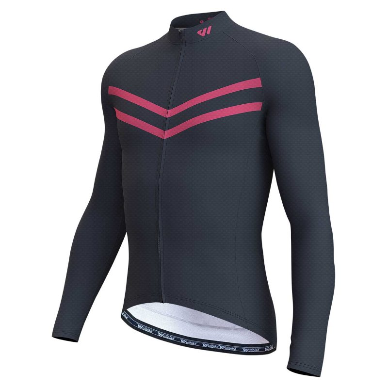 wulibike-black-long-sleeve-bike-jersey-men-M10133-side-front