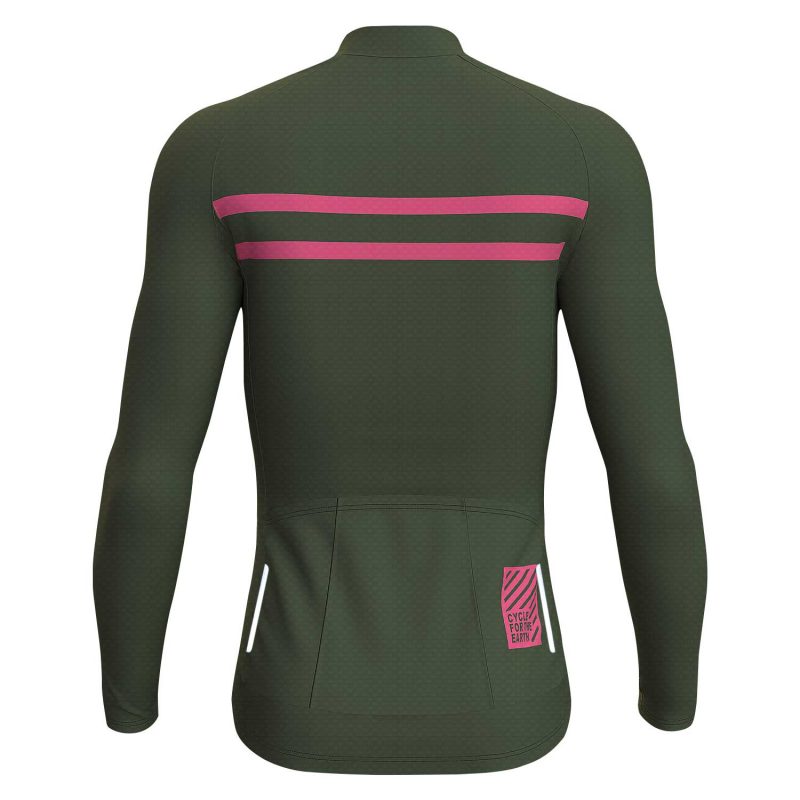 wulibike-men-cycling-jersey-long-sleeves-olive-green-M10136-back