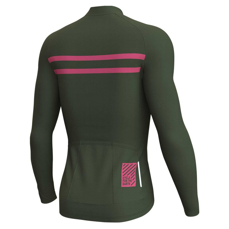 wulibike-men-cycling-jersey-long-sleeves-olive-green-M10136-side-back