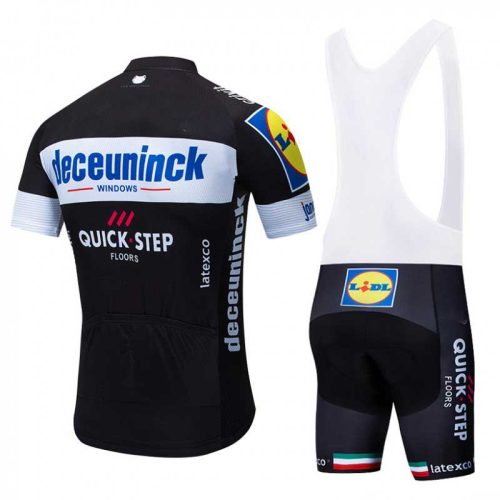 BS010 cycling jersey set quick step back