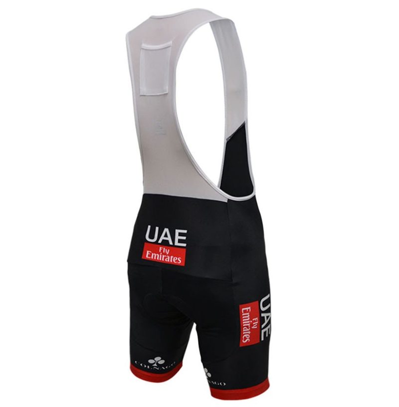 EBM263 UAE cycling shorts men front