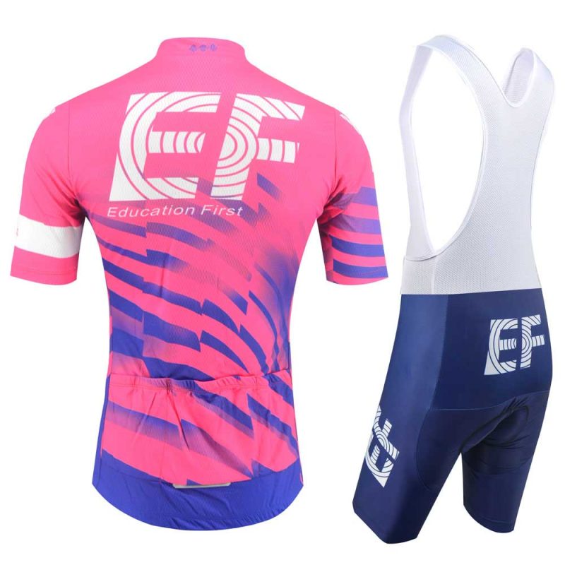 CJ272 EF cycling kit for men cycling jersey set BACK