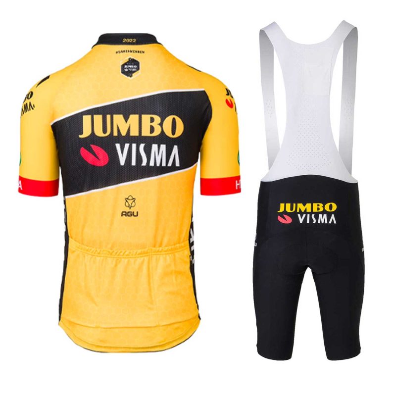 CJ310 men cycling apparel short sleeve kit BACK