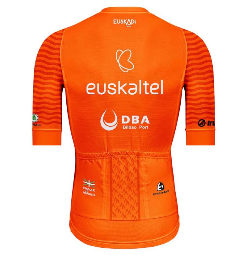 CJ414 enskaltel euskadi 2020 mens cycling jersey back