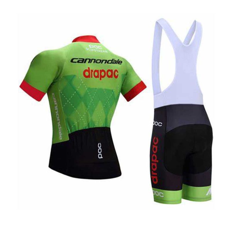 CJW020 EF cycling kit men short sleeve back