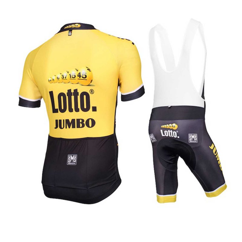 CJW028 cycling kit for men cycling jersey set back